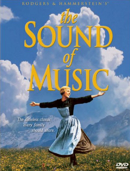 The Sound of Music cover familiefilm huttentocht kinderen Oostenrijk